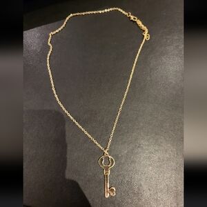 Key Bear Gold Necklace